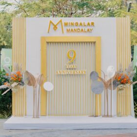 Congratulations on the 9th Anniversary of the Mingalar Mandalay💕